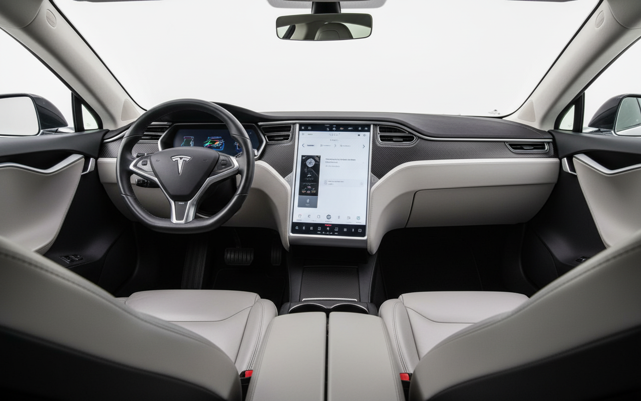 Tesla Model S - Vista 4